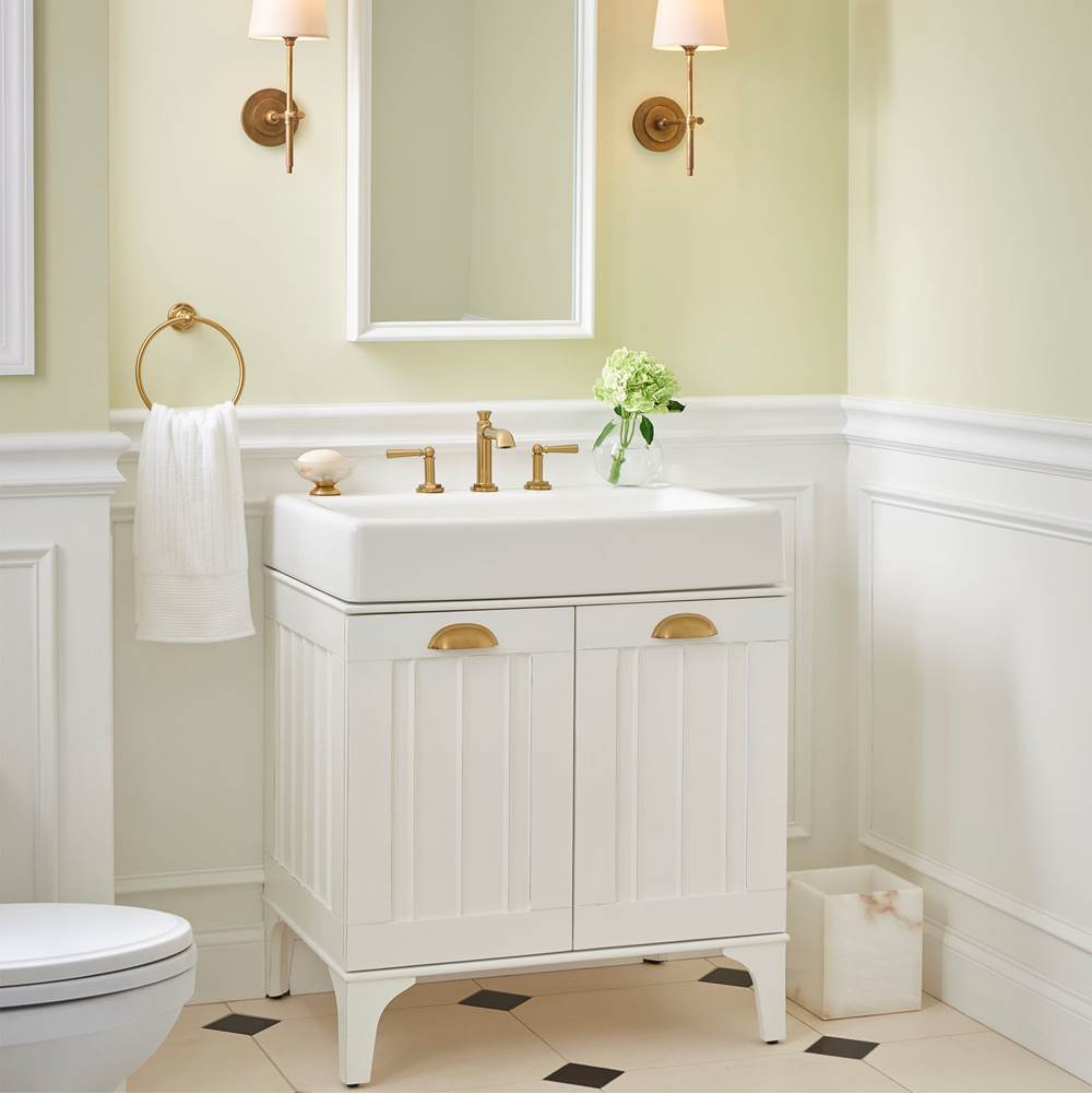 Oak Hill 2-Handle Widespread Bathroom Faucet with Lever Handles