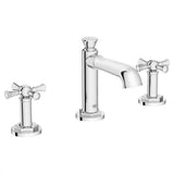 DXV - Oak Hill 2-Handle Widespread Bathroom Faucet with Cross Handles - Polished Chrome