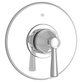 DXV - Fitzgerald Single Handle Pressure Balance Valve Trim Only with Lever Handle - Polished Chrome