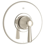 DXV - Fitzgerald Single Handle Pressure Balance Valve Trim Only with Lever Handle - Platinum Nickel