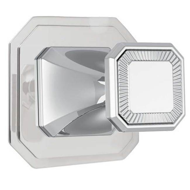 DXV - Belshire 3/2 or 4/3 Diverter Valve Trim Only with Cushion Handle - Satin Brass
