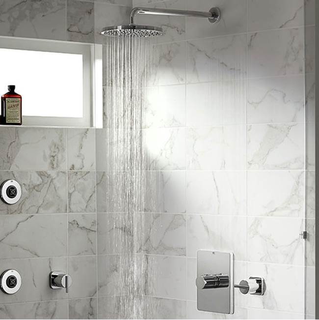 Contemporary Single Function 8 in. Round Showerhead