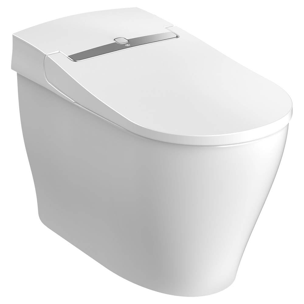 DXV - AT200LS Dual Flush Elongated SpaLet Bidet Toilet - Canvas White