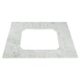DXV - Belshire 30 in. Carrara Marble Vanity Top, 3 Hole - Carrara Marble