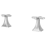 DXV - Belshire Cross Handles Only for Widespread Bathroom Faucet - Polished Chrome