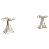 DXV - Belshire Cross Handles Only for Widespread Bathroom Faucet - Platinum Nickel