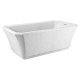 DXV - BelshireE 66 in. x 36 in. Freestanding Bathtub - Canvas White