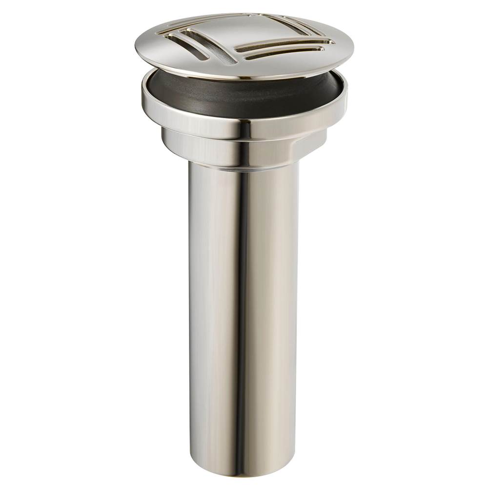 DXV - Belshire Grid Drain - Platinum Nickel