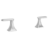 DXV - Belshire Lever Handles Only for Widespread Bathroom Faucet - Polished Chrome