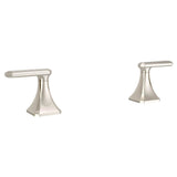 DXV - Belshire Lever Handles Only for Widespread Bathroom Faucet - Platinum Nickel