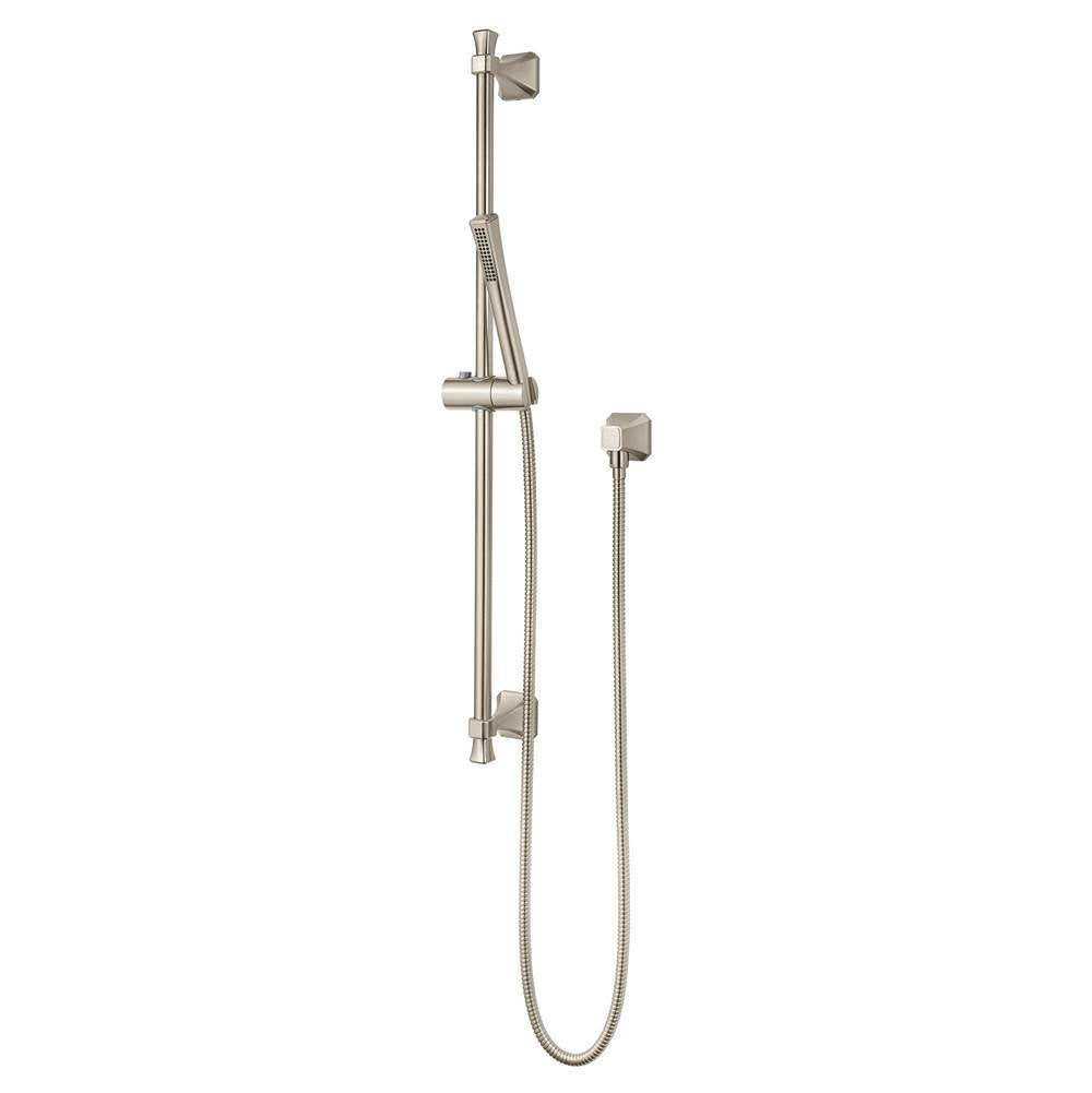 DXV - Belshire Personal Hand Shower Set with Adjustable 30 in. Slide Bar - Brushed Nickel
