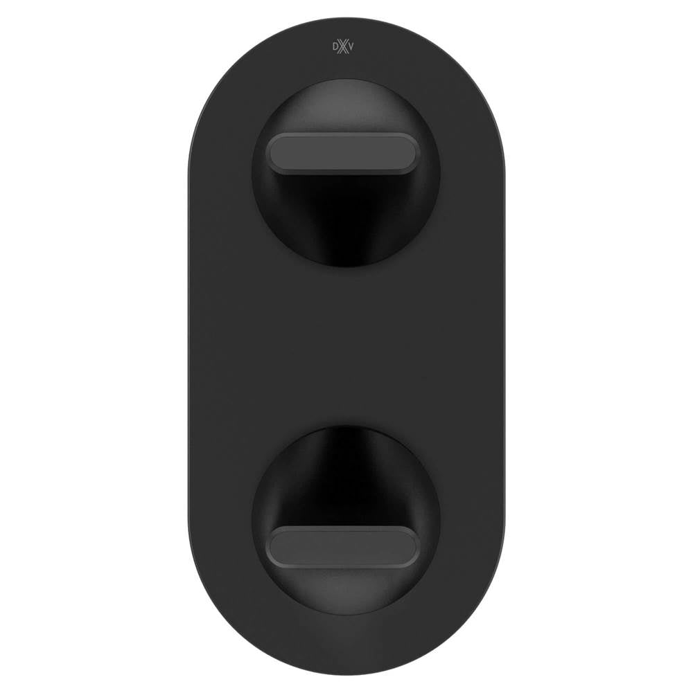 DXV - DXV Modulus 2-Handle Thermostatic Valve Trim Only - Matte Black