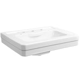 DXV - Fitzgerald 24 in. Sink Top, 3-Hole - Canvas White