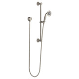 DXV - Fitzgerald Personal Hand Shower Set with Adjustable 24 in. Slide Bar - Brushed Nickel
