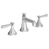 DXV - Fitzgerald 2-Handle Widespread Bathroom Faucet with Lever Handles - Polished Chrome