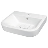 DXV - Equility Wall-Hung Sink, 1-Hole - Canvas White