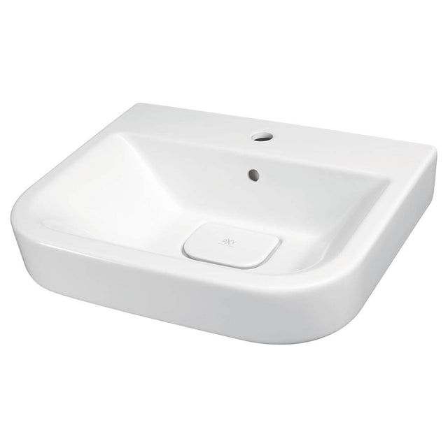 DXV - Equility Wall-Hung Sink, 1-Hole - Canvas White