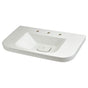 DXV - Equility 33 in. Sink, 3-Hole - Canvas White