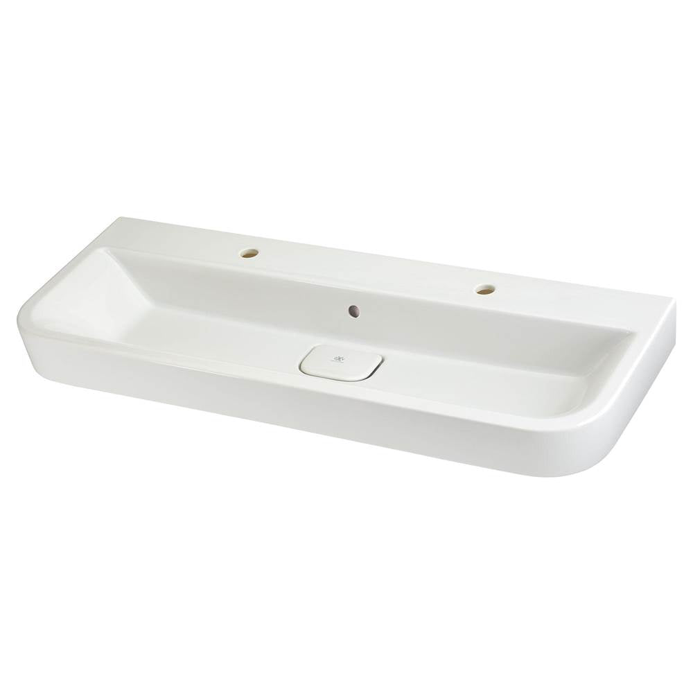 DXV - Equility Wall-Hung Sink, 1-Hole - Canvas White