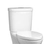 DXV - Dual Flush Push Button Toilet Tank Only - Canvas White