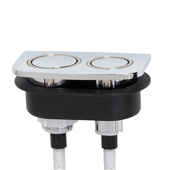 DXV - Dual Flush Push Button - Brushed Nickel