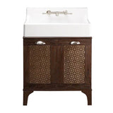 DXV - Oak Hill 30 in. Single Vanity Only - Weathered Oak