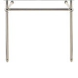 DXV - Oak Hill 30 in. Console Legs - Platinum Nickel
