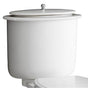 DXV - Single Flush Pull Knob Toilet Tank Only - Canvas White