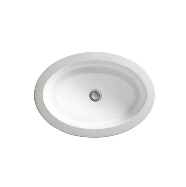DXV - POP Petite Oval Sink - Canvas White