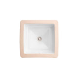 DXV - POP Petite Square Sink - Canvas White