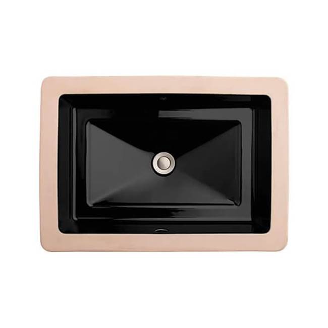 DXV - POP Rectangular Sink - Black
