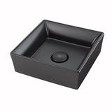 DXV - POP Square Vessel Sink - Black