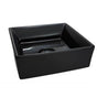 DXV - POP Square Vessel Sink - Matte Black