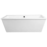 DXV - Cossu 66 in. x 36 in. Freestanding Bathtub - Canvas White