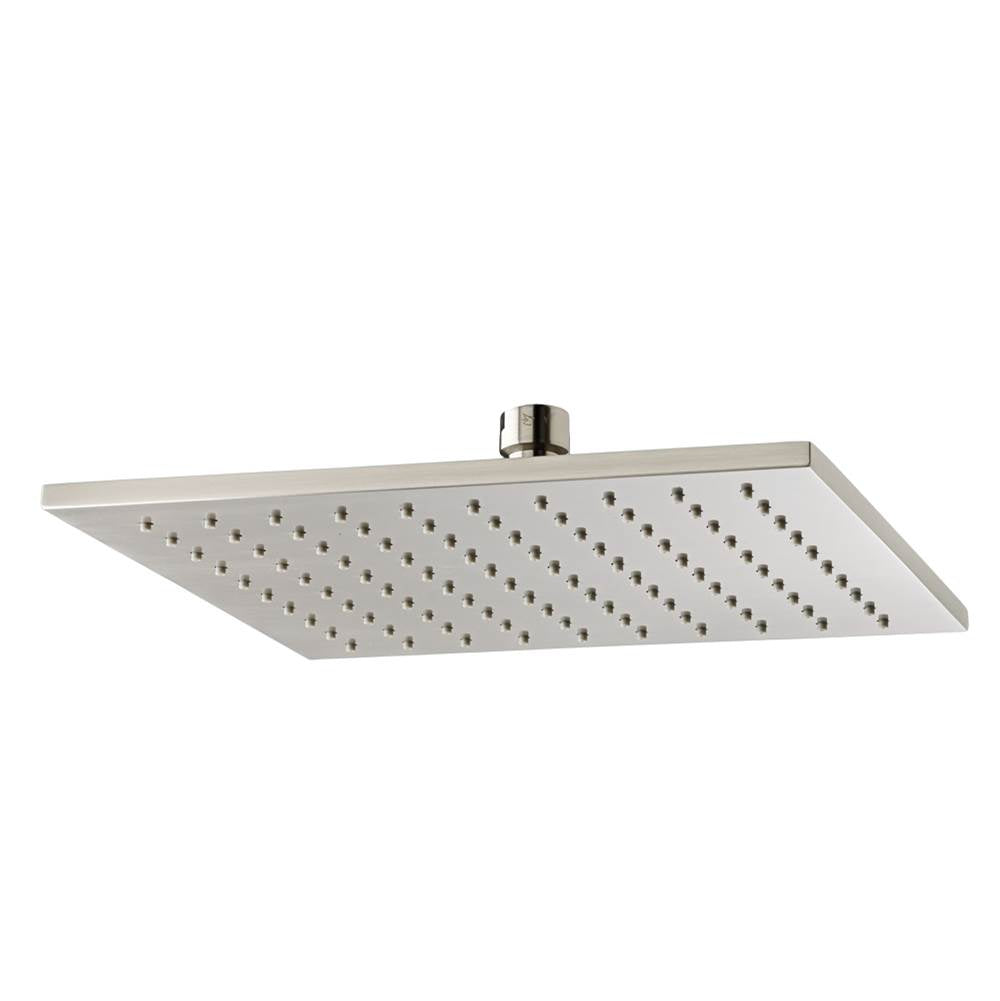 DXV - Slim Square Single Function 10 in. Showerhead - Brushed Nickel