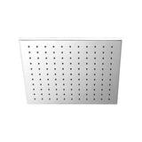 DXV - Slim Square Single Function 12 in. Showerhead - Polished Chrome