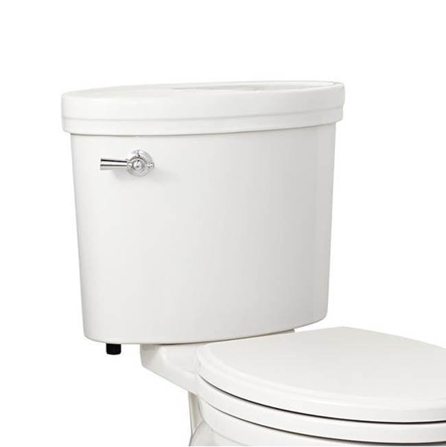 DXV - Single Flush Left-Hand Trip Lever Toilet Tank Only - Canvas White