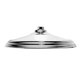 DXV - Traditional Single Function 10 in. Round Rain Can Showerhead - Platinum Nickel