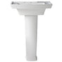 DXV - Wyatt Pedestal Sink Leg - Canvas White