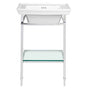 DXV - Wyatt 24 in. Sink Top, 3-Hole - Canvas White