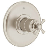 Oak Hill Single Handle Pressure Balance Valve Trim Only with Cross Handle