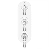 Oak Hill 3-Handle Thermostatic Valve Trim Only with Lever Handles