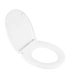 DXV - Traditional Round Front Closed Front Toilet Seat - Canvas White