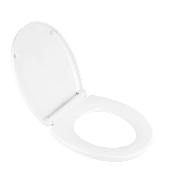DXV - Traditional Round Front Closed Front Toilet Seat - Canvas White