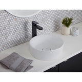 Equility Single Handle Vessel Bathroom Faucet with Lever Handle