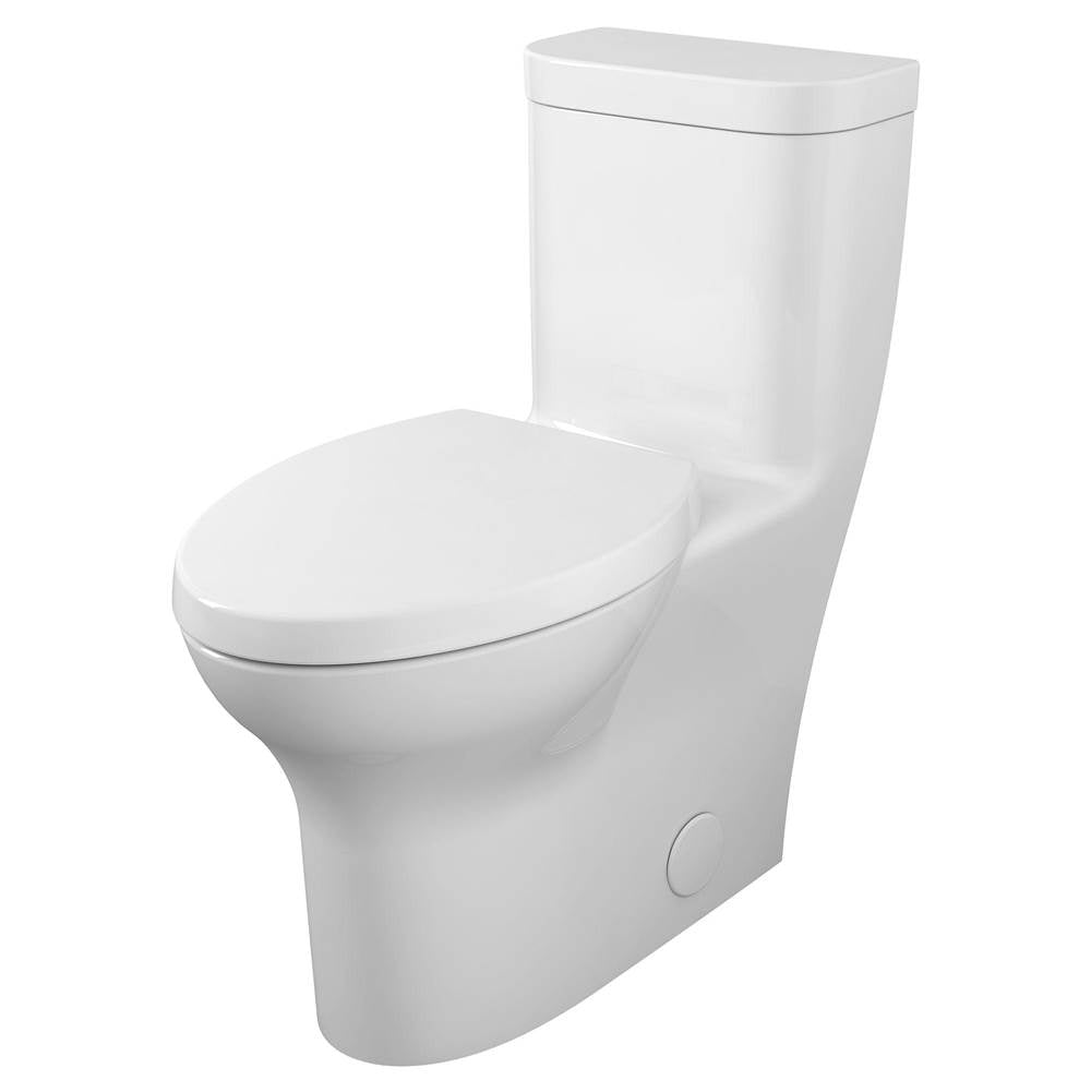 Equility One-Piece Chair Height Elongated Toilet with Seat