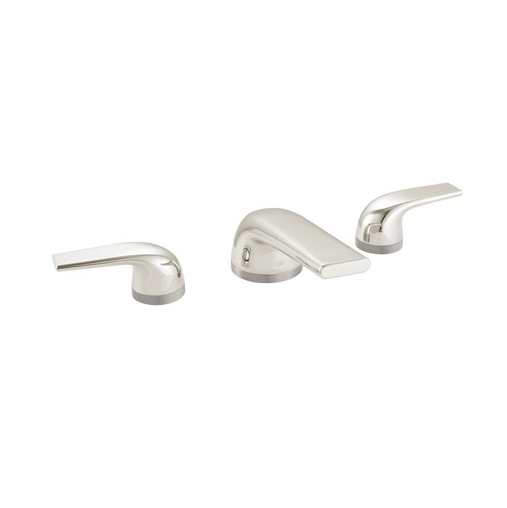 DXV - DXV Modulus 2-Handle Widespread Bathroom Faucet with Lever Handles - Platinum Nickel
