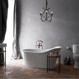 Oak Hill 66 in. x 36 in. Freestanding Bathtub