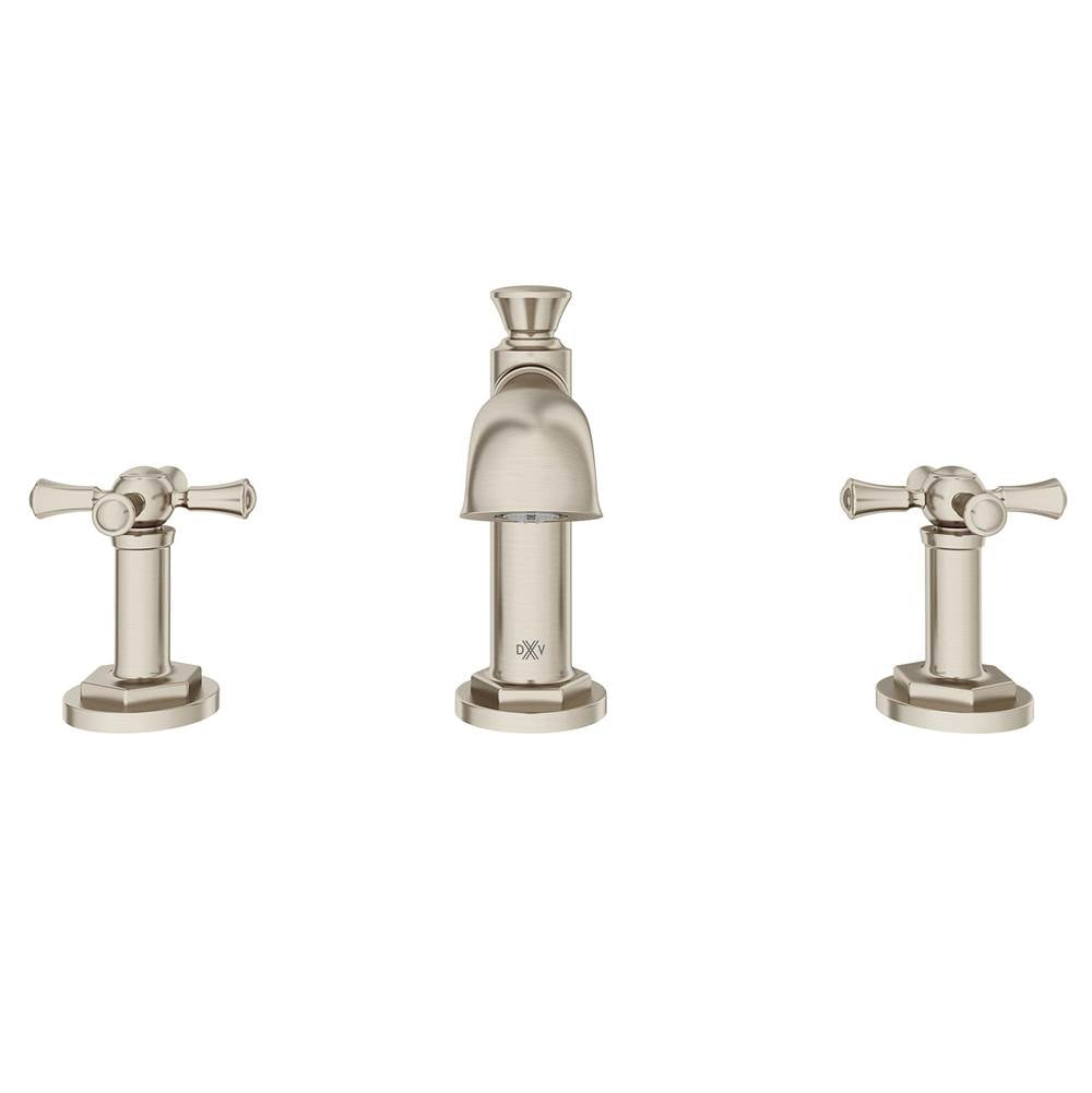 Oak Hill 2-Handle Widespread Bathroom Faucet with Cross Handles