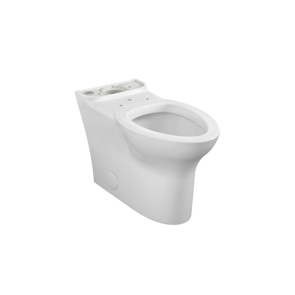 Equility Chair Height Elongated Toilet Bowl with Seat